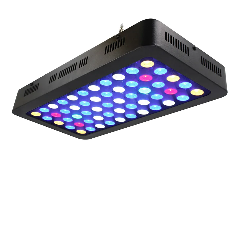165W LED Aquarium Light for Coral Reef Color Enhancement Applications IP65 Aluminum Enclosure CRI80400-700 Fast Delivery