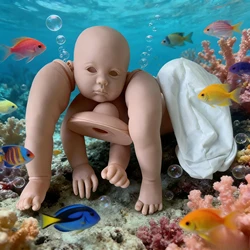27Inch Unfinished Unpainted Kit Julieta Reborn Dol Kit Toddler Girl Fresh Color DIY Doll Blank Parts Without Eyes