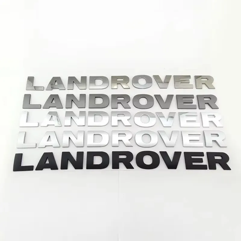 Car Styling Sticker Body Badge Decorative Sticker For Land Rover Discovery 3 4 Velar Vogue Freelander SVR Evoque Car Accessories