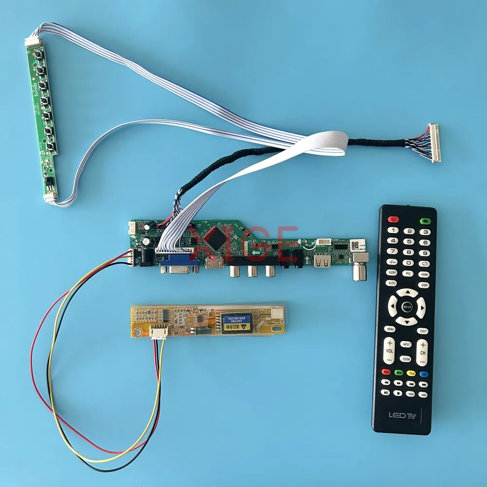 تحكم لوحة للقيادة صالح LTN170P1-L02 LTN170P2-L01 1CCFL لتقوم بها بنفسك عدة 30-Pin LVDS TV التناظرية AV + HDMI + VGA + IR + USB 1680*1050 لوحة ال سي دي #3