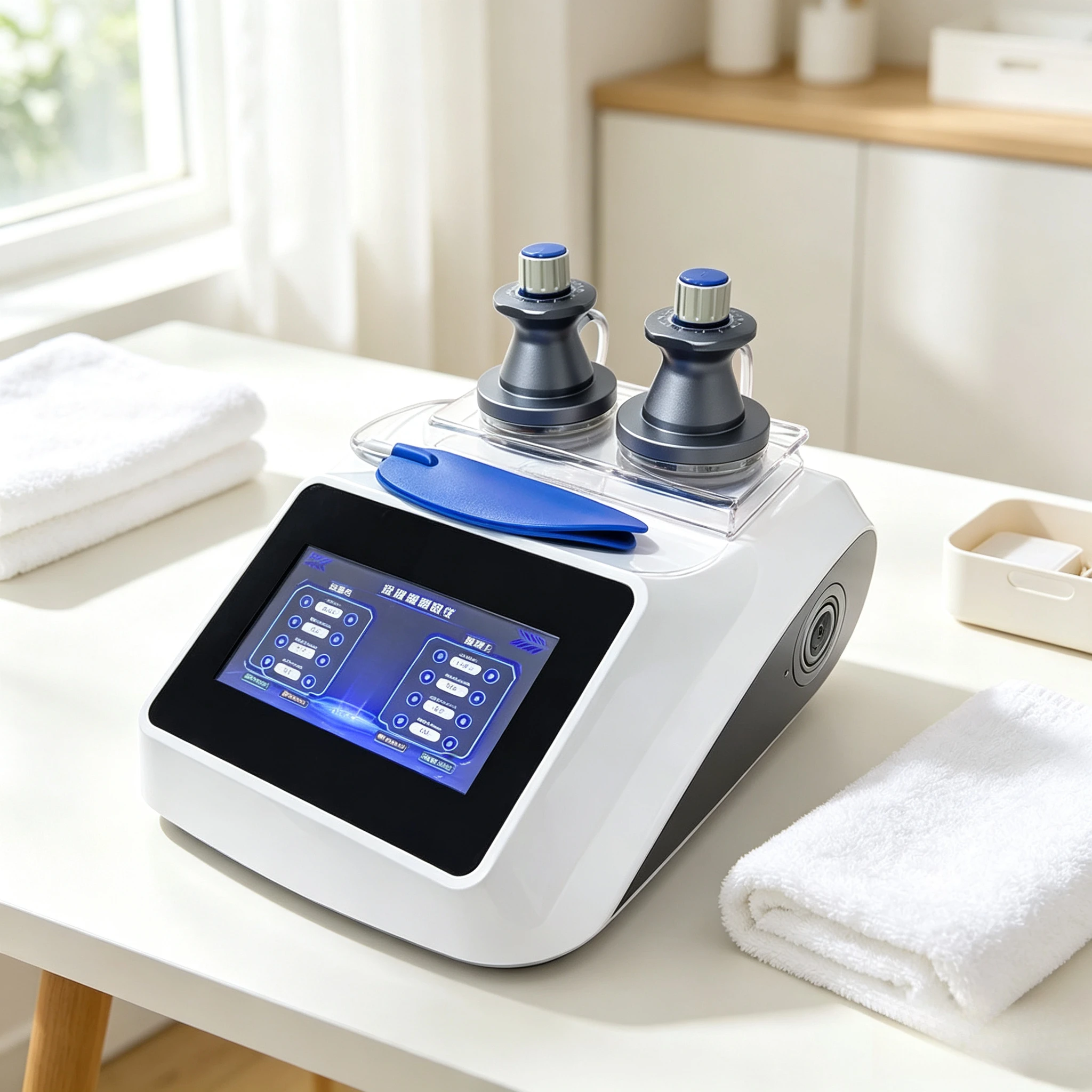 For Heat Fascia Massager Bioelectric Meridian Device Relieve Muscle Tension Portable Body Relax Machine for Home Salon Use