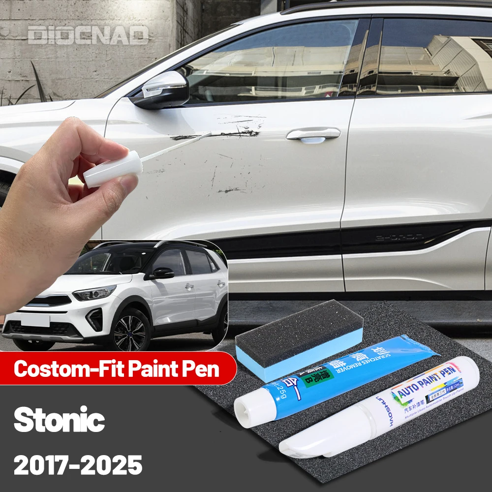 

Для Kia Stonic 2017-2025 2018 2019 2020 2021 2022 2023 2024 Автомобильная ручка для ретуши, средство для удаления царапин, уход за краской