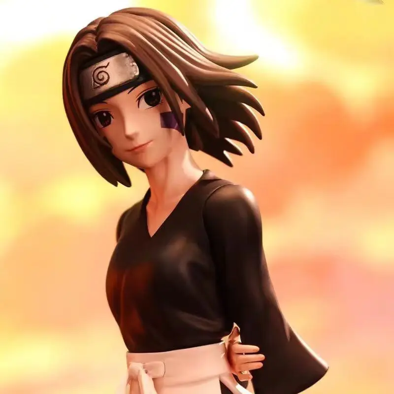Bandai Banpresto Naruto Shippūden Nohara Rin Gut aussehende periphere Ornamente Hübsches Mädchen Anime Figur Modell Dekoration Pixiv