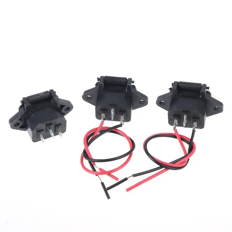 Electric Sprayer Charging Socket 2PCS Easy Wiring Long Lifespan Charger Port for Outdoor Gardening Agricultural Use