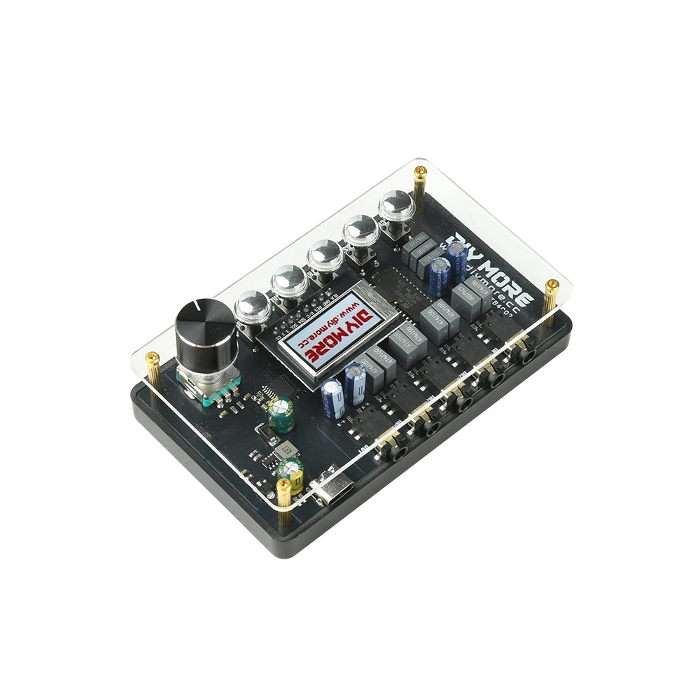 DC 5V TDA7440 CW Audio-Switcher-Verstärkerplatine mit Klangregelung Typ C-Schnittstelle DM-TB4C02 – Detail 10
