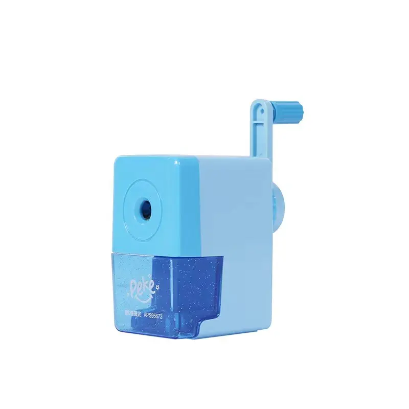 M&G High Quality Blue Plastic ABS Material Mechanical Pencil Sharpeners Cute Design Hot-Sale for Kids' Daily Use