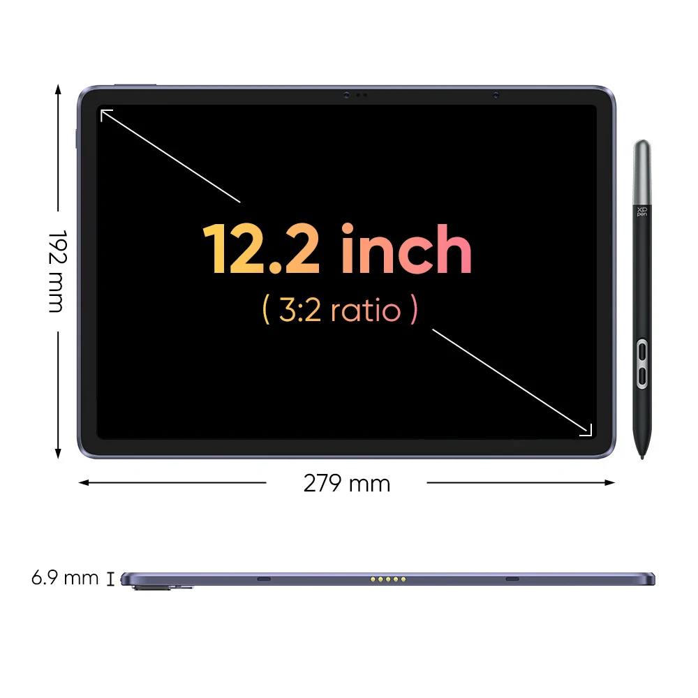 XPPenマジックドローイングパッド12インチタブレットAndroidパッド2K