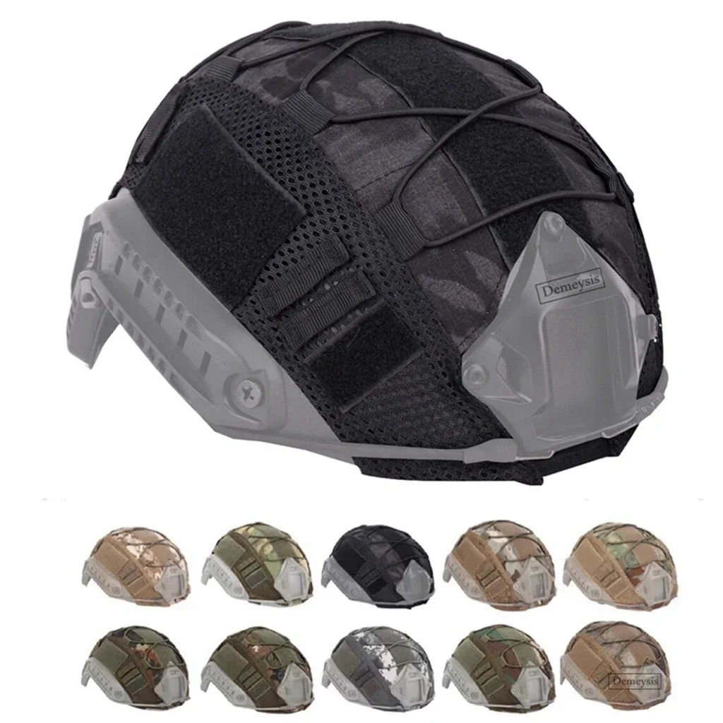 Tactical Helmet Cloth for Fast MH PJ BJ Helmets Airsoft Paintball Helmet Cover - NO HELMET