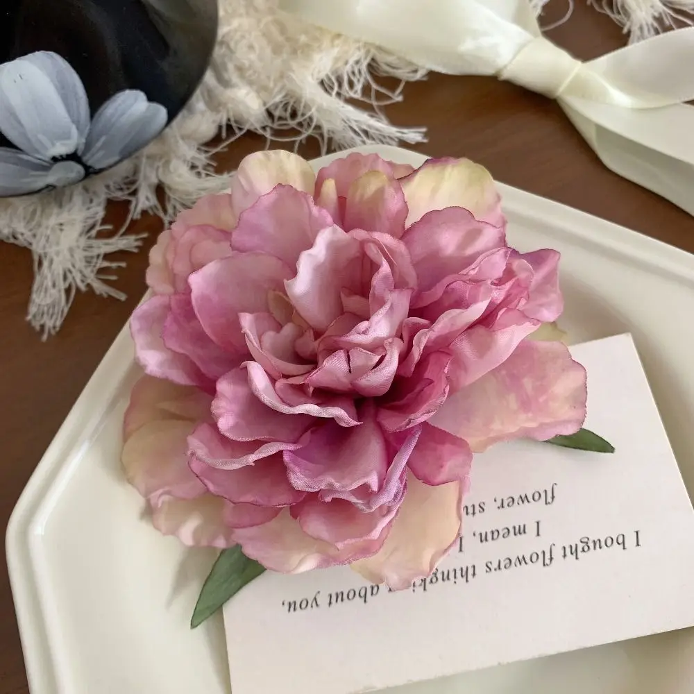 

Simple Cloth Simulation Flower Hair Clip Bohemian Style Korean Style Rose Hairpin Duckbill Clip Headdress Girl Hair Clip Holiday