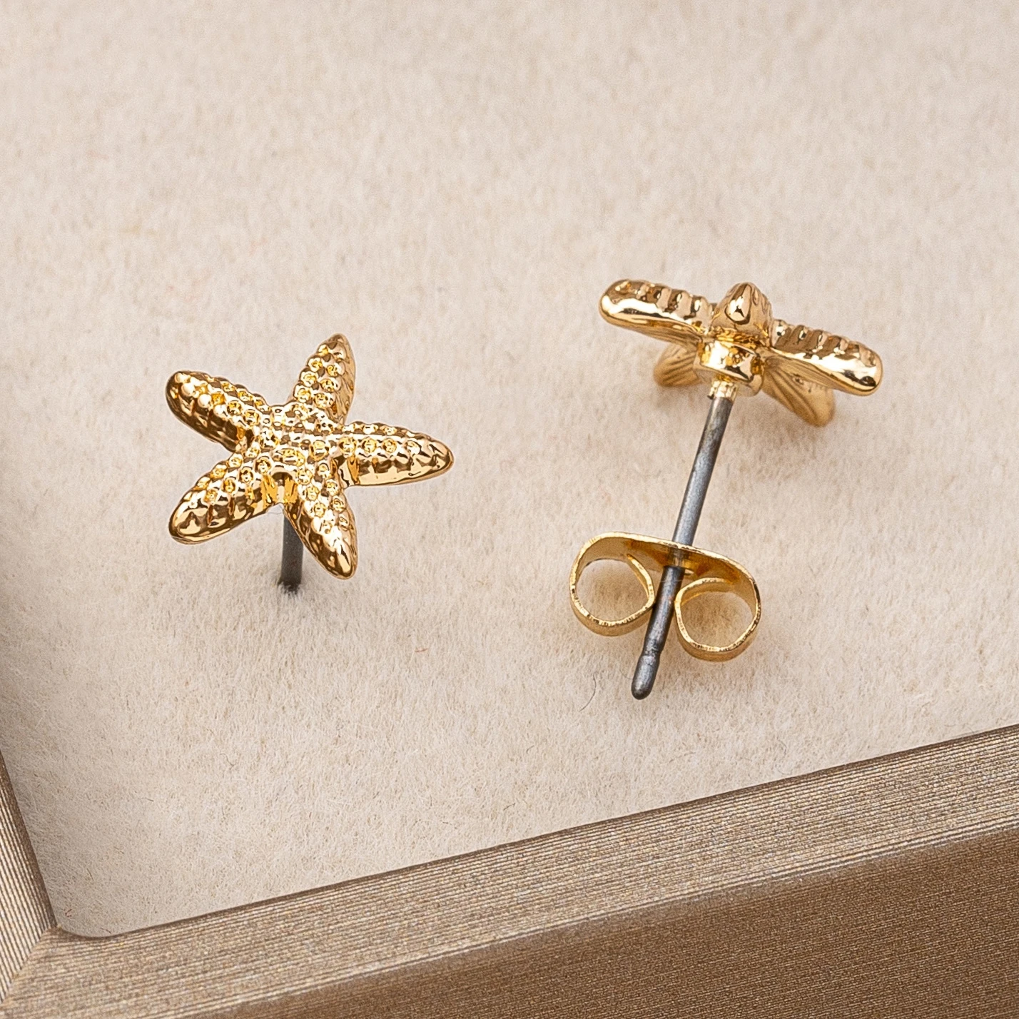 Women's Earrings, Simple Small Starfish Marine Life Beach Vacation Earrings, Suitable for Daily Wear and Vacation Wear image 3