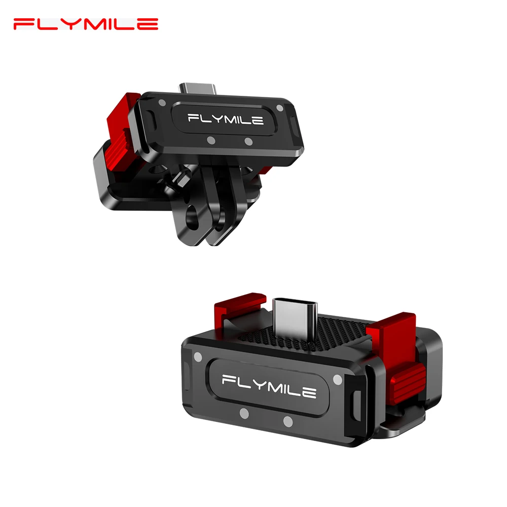 Flymile Schnellwechsel-Ladestation für DJI OSMO Pocket 4P/4/3 Aufrechte Multifunktions-Metallhalterung Desktop-Basis Zubehör