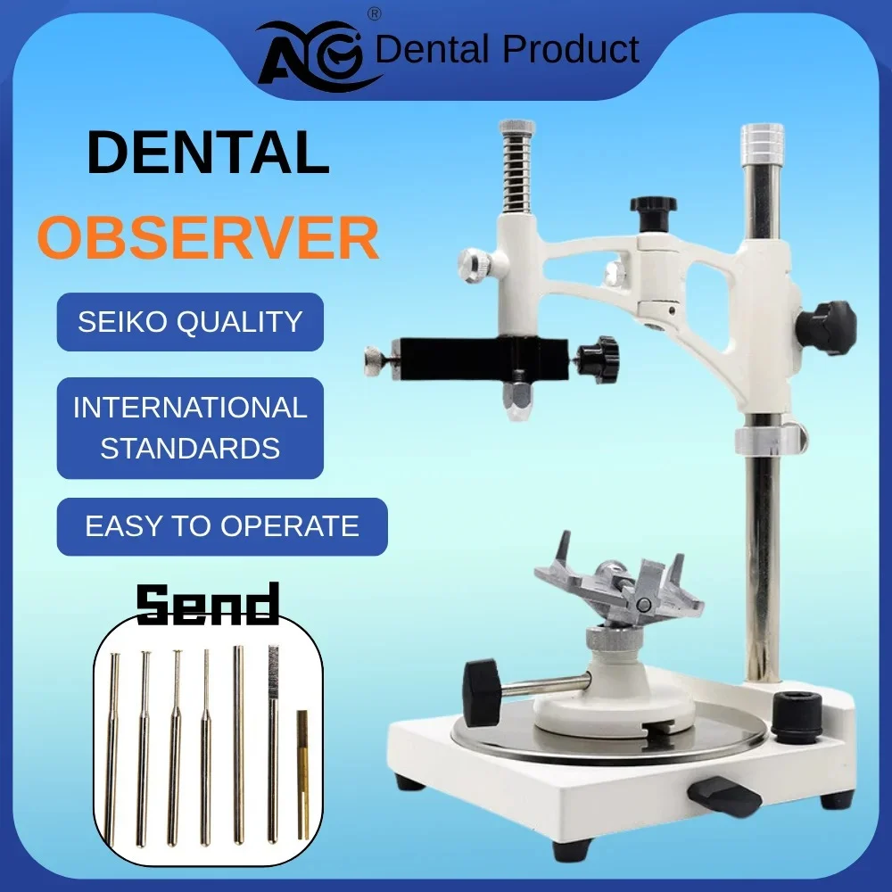 

AG Dental Parallelometer Oral Model Table Grinding Instrument Planning Tools Dentisit Lab Surveyor Visualizer with 7 Tips