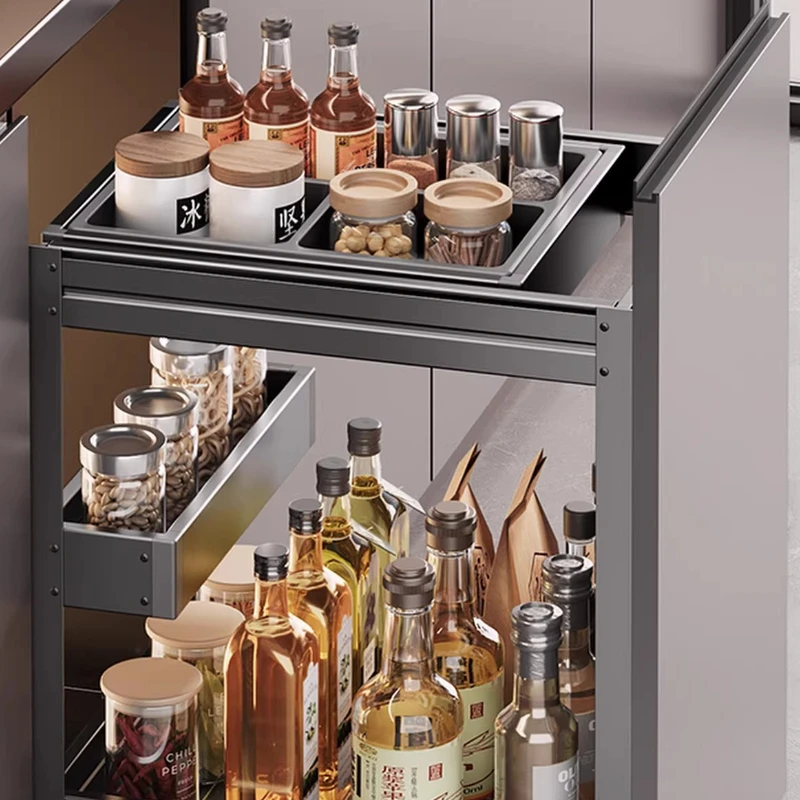 

Cabinet Narrow Cabinet Drawer Type Small Size Cabinet Pull-out Rack Storage