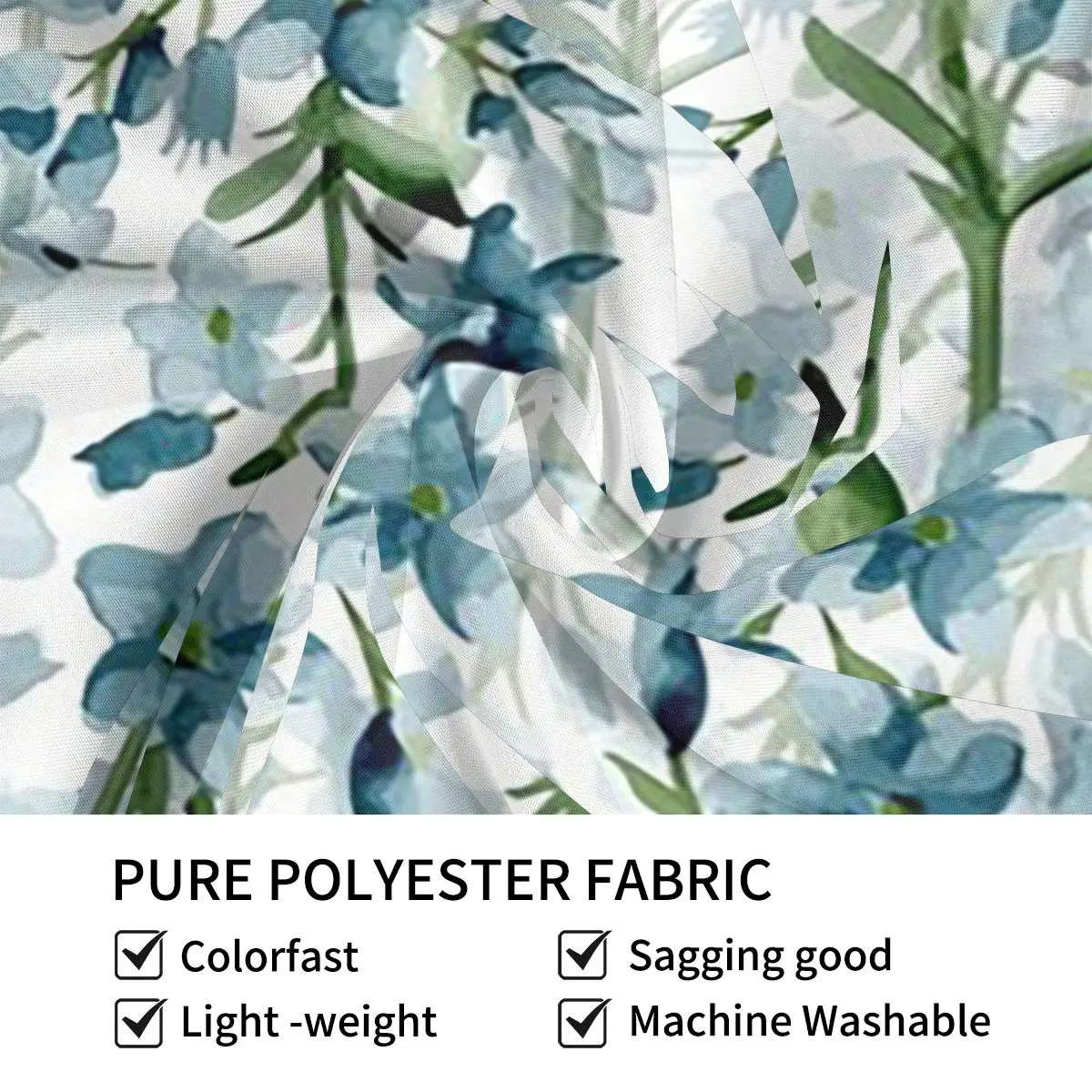 الفروع الزرقاء نسيج الهبي الجدار الشنق ديكور المنزل الجمالي المفروشات لغرفة المعيشة غرفة نوم غرفة النوم #4