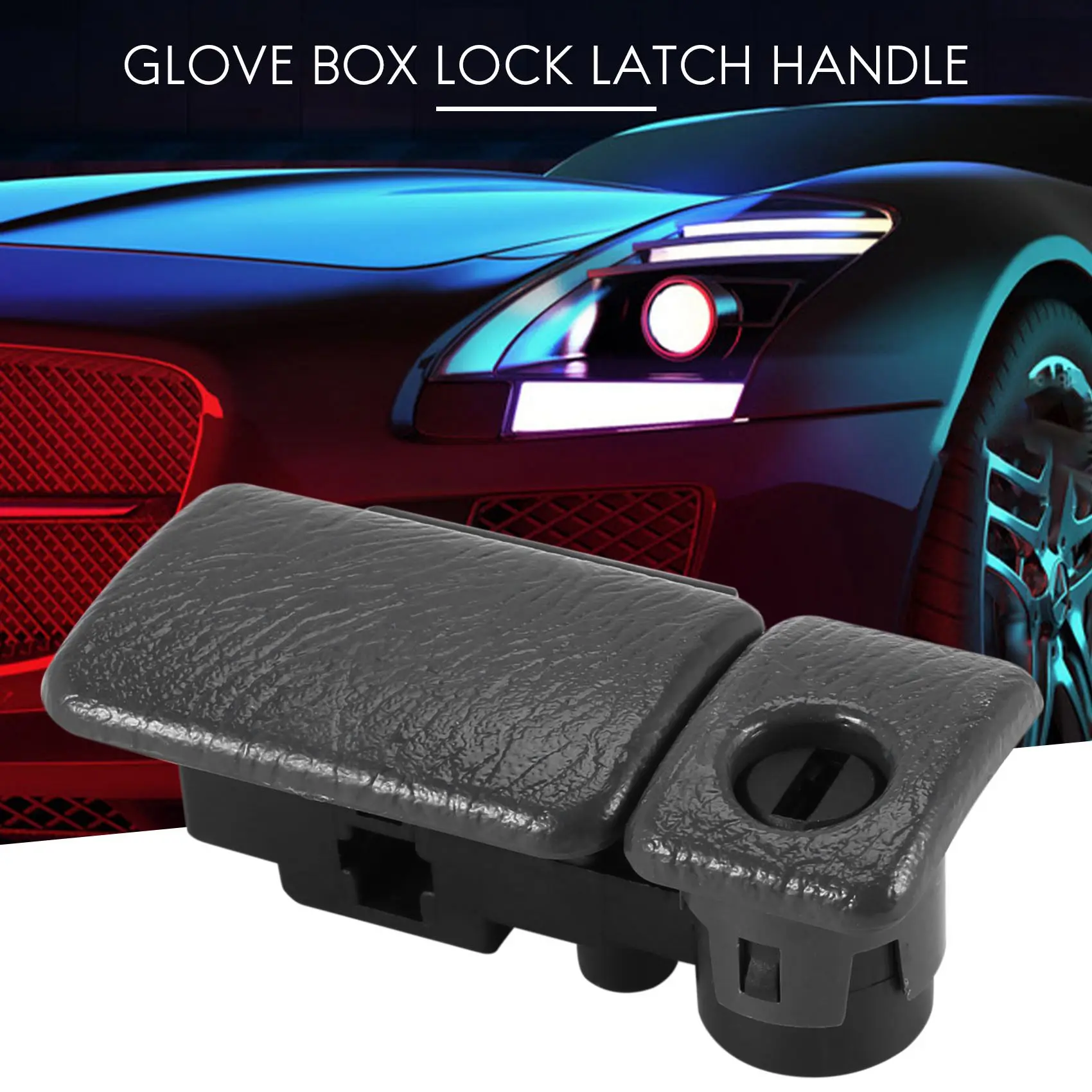 กล่องเก็บของในรถแบบล็อคมือจับสลักพลาสติกสำหรับ Suzuki Jimny Vitara Grand Vitara