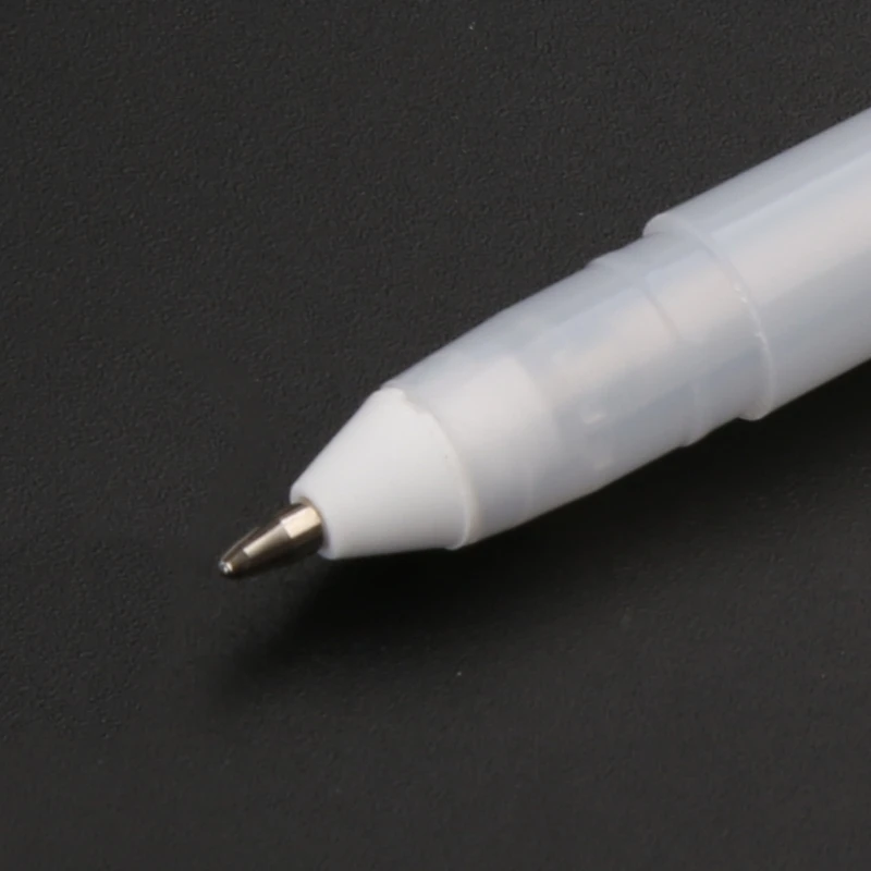 Bút lót móc trắng Bút đánh dấu giấy đen Reviser 0,8mm Mới