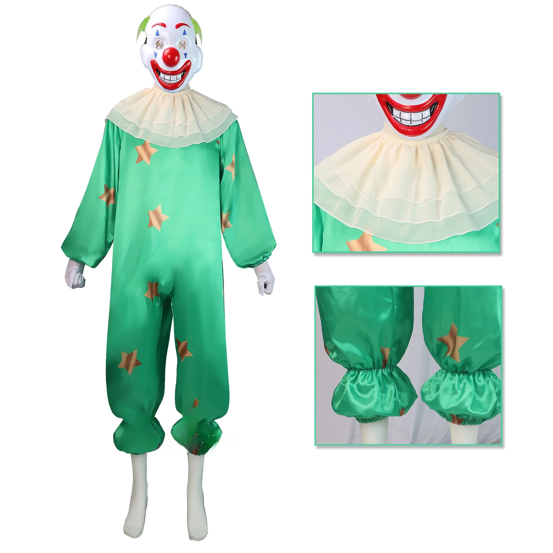 로우인 인 스토 광대 코스프레 의상 재미있는 역할극 의상 세트 스토 2023 여름 신상 여성 민족 의상