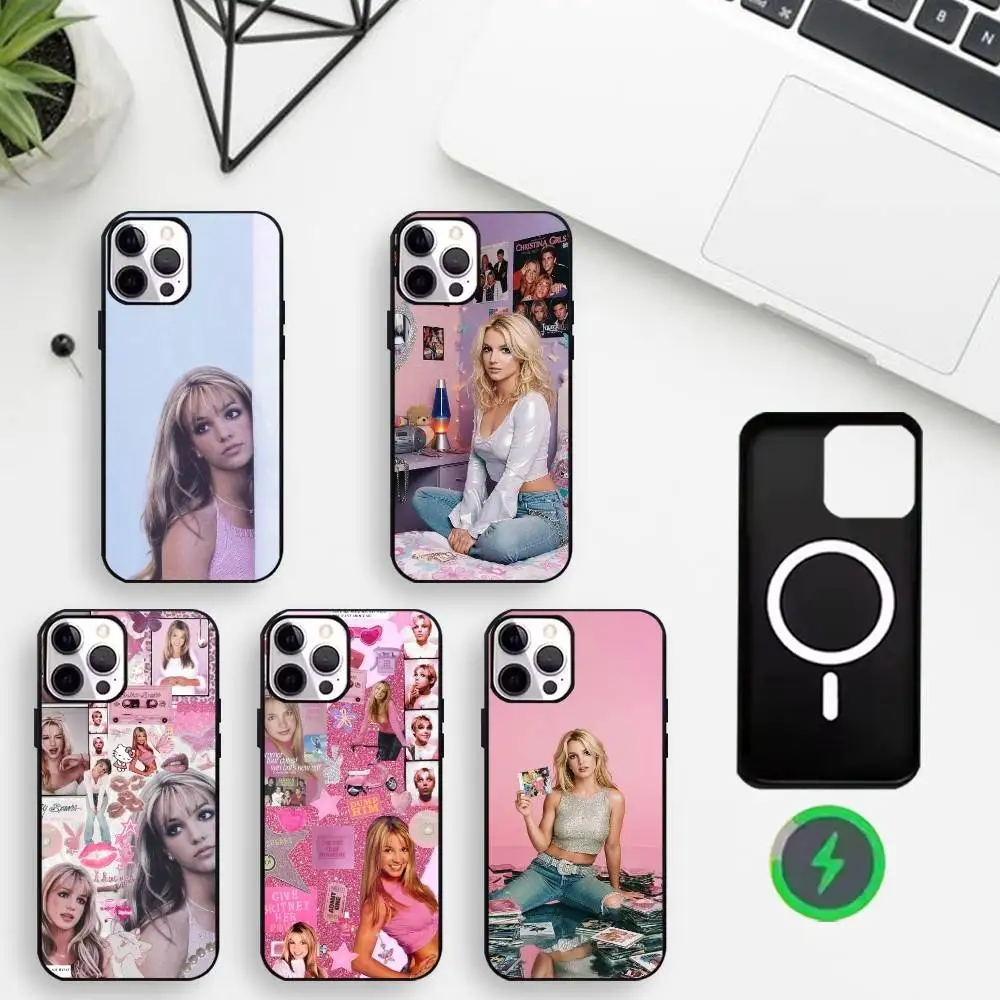 

1PC Singer Kenia Os Phone Case For iPhone17,16,15,14,13,12,11 Plus,For Magnetic Wireless Charge Cover