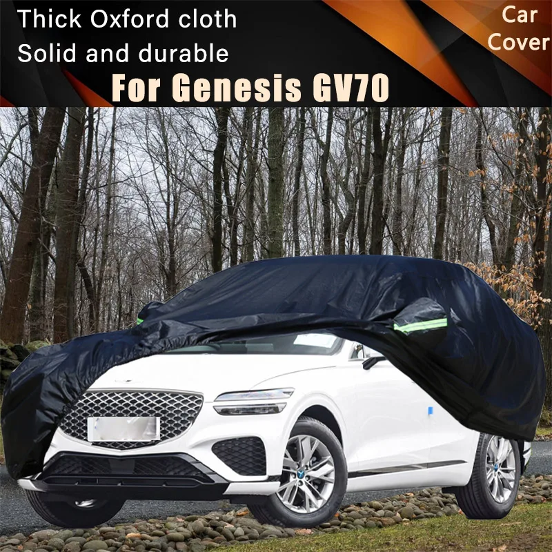 

For Genesis GV70 Car Full Outer Covers Outdoor Waterproof Dustproof Sun Rain Snow Protection Exterior Car Accessories