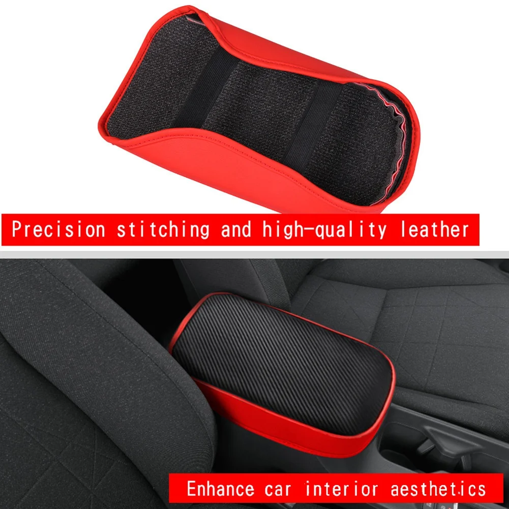 Tapa de consola central de coche, funda protectora de cuero para reposabrazos, almohadilla de cojín para Honda HRV HR-V Vezel 2021 2022