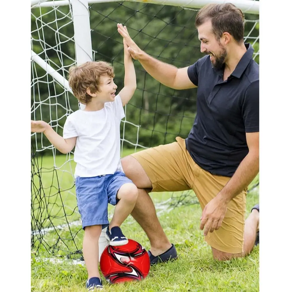 優れた機能サイズ 5 サッカー快適な足チームスポーツ縫製サッカー標準 PVC 練習サッカーボールボーイズユース