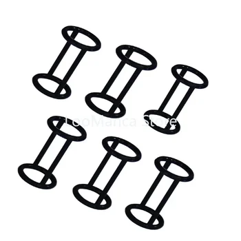 채널 방지 밸브 스템 H 자형 씰링 링, BJK/BTK/BK 시리즈용 아이스크림 기계, 상업용 액세서리, 6 개입