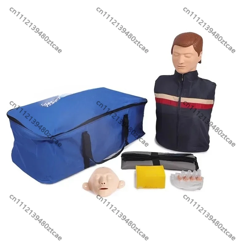 Adult Half Body CPR Mannequin First Aid Training Model Medical Simulation Teaching Dummy