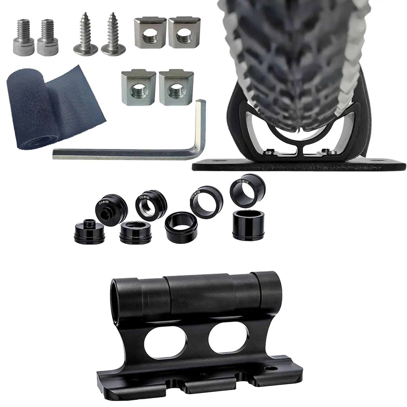 

Rear Frame Mount Hardware Bikes Rear Carrier Bracket Replacement Parts Multipurpose Luggage Cargo Rack Parts Attachment For