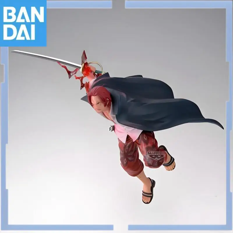 

Original Bandai Namco Banpresto One Piece Battle Record Collection Shanks Special Ver Pvc Anime Figure Model Collector Toy Gift