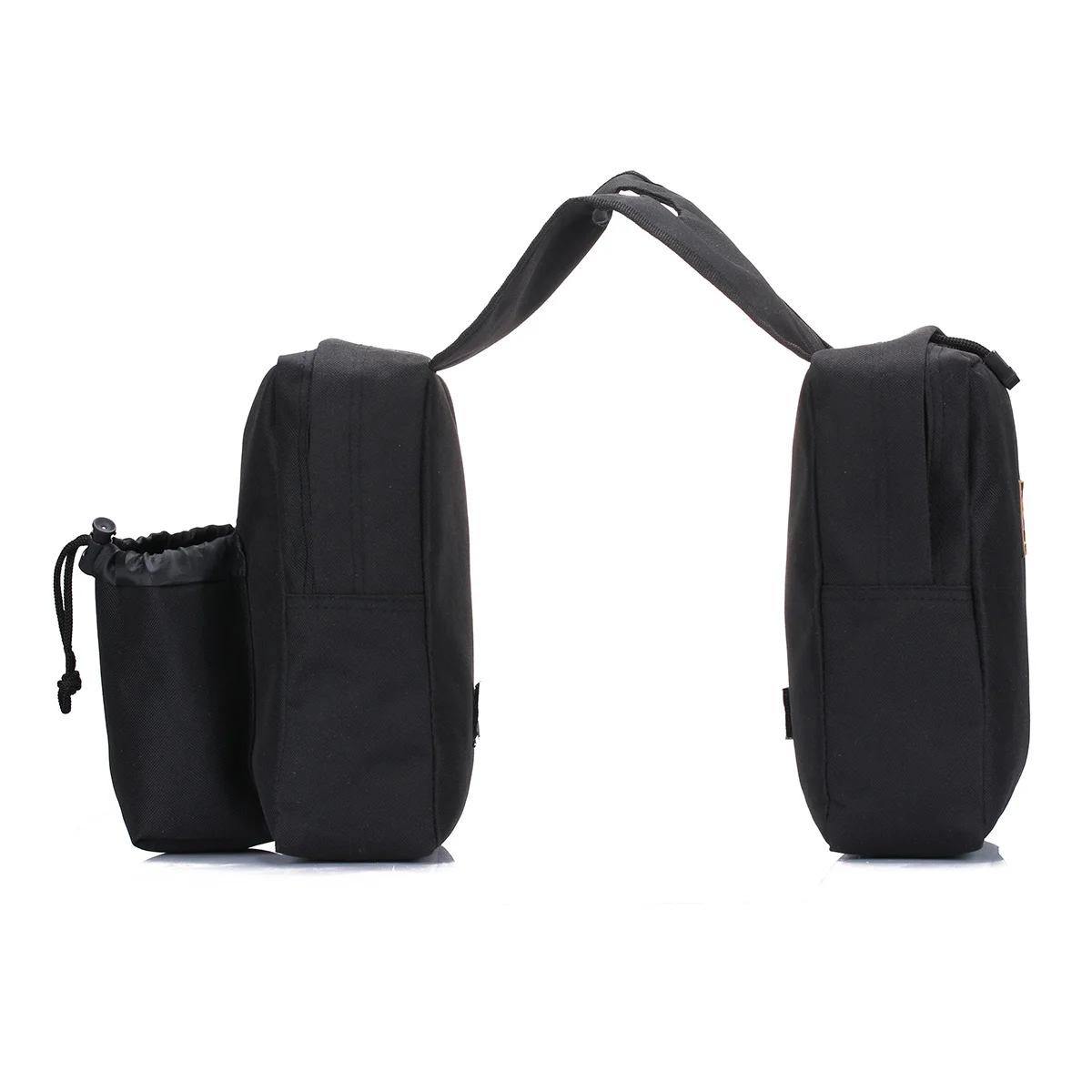 

Motorcycle Front Hanging Bag Black Durable Practical Storage Pouch for Atv Motorcycle Off-Road Snowmobile Electrombile Hanging