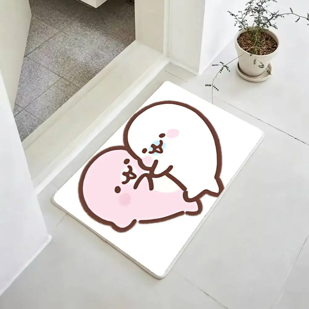 CUTE M-Mamegoma Floor Mat Rugs Soft Bedroom Floor Anti-skid Household Carpets 3