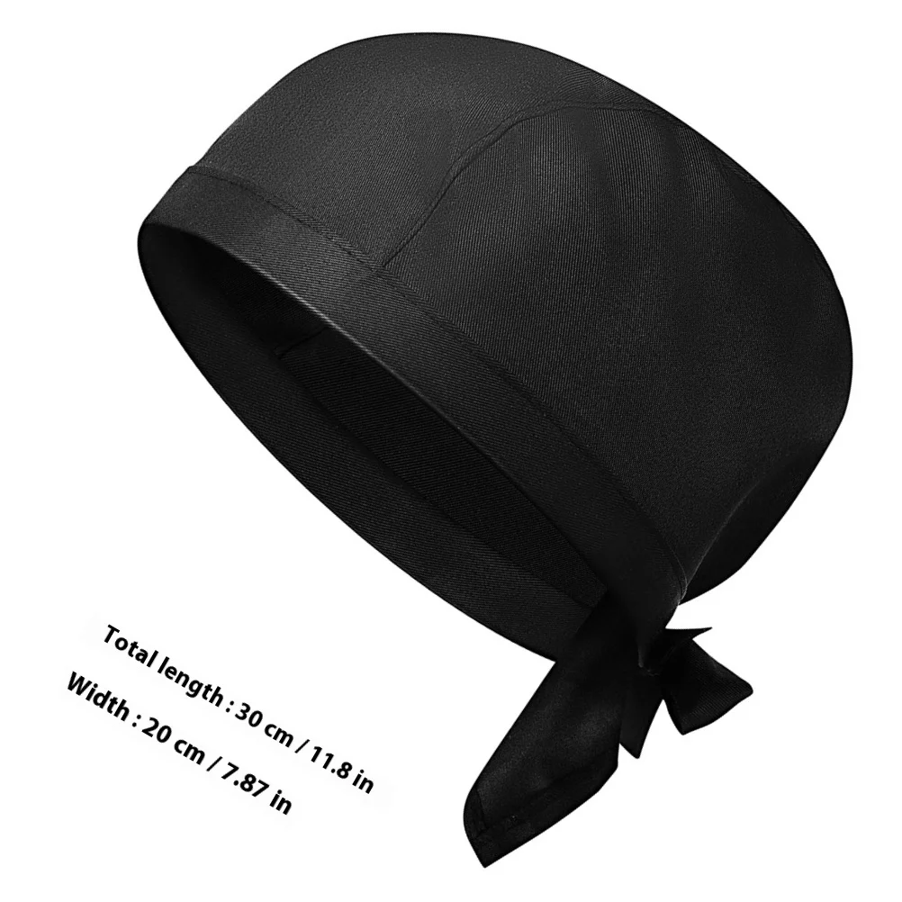 5 stks Chef Caps Katoenen Doek Keuken Hoed Voor Koken Restaurant Duurzame Haarbescherming Uniform Accessoire