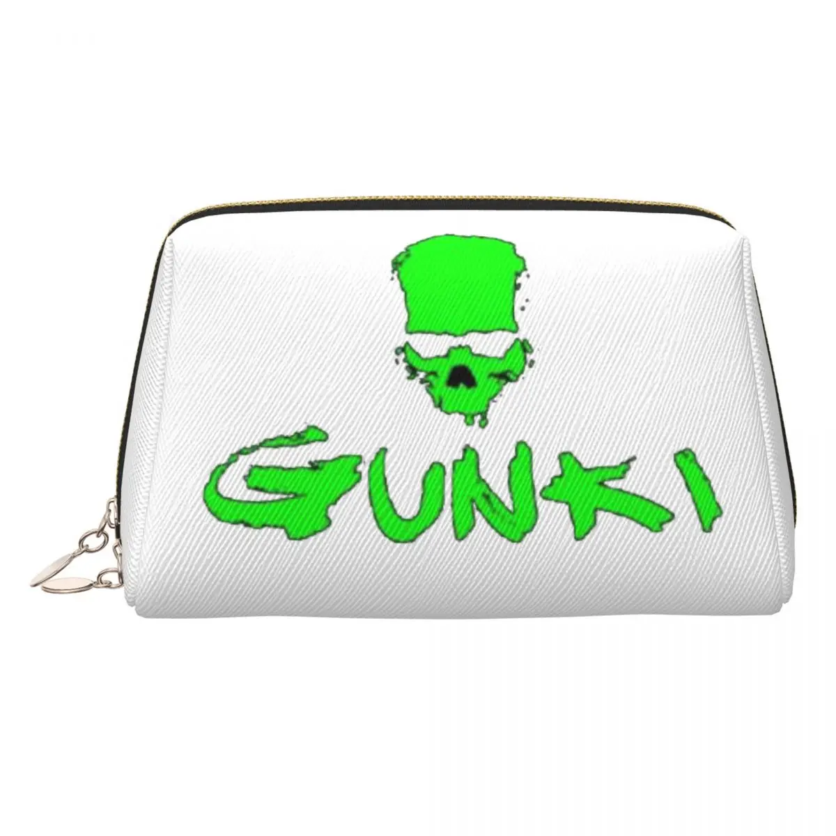 

Gunki логотип рыболовный череп рыбалка Gunki женские косметички дорожный органайзер для макияжа сумка для хранения туалетных принадлежностей Dopp Kit Case