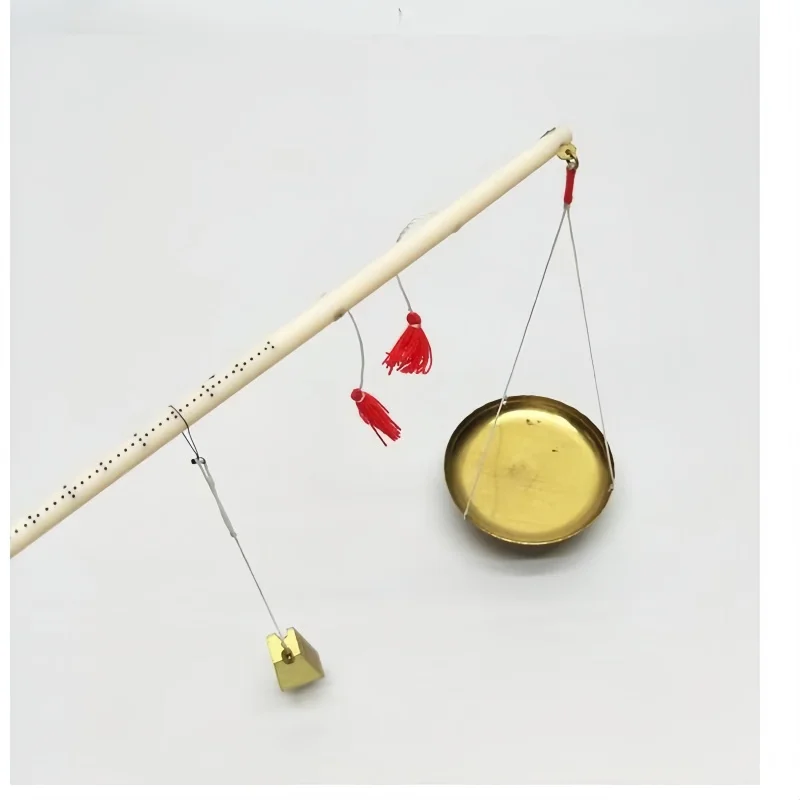 Traditional Gold Silver Jewelry Balance Scale, Vintage Precision Gram Scale for Precious Metal Weighing