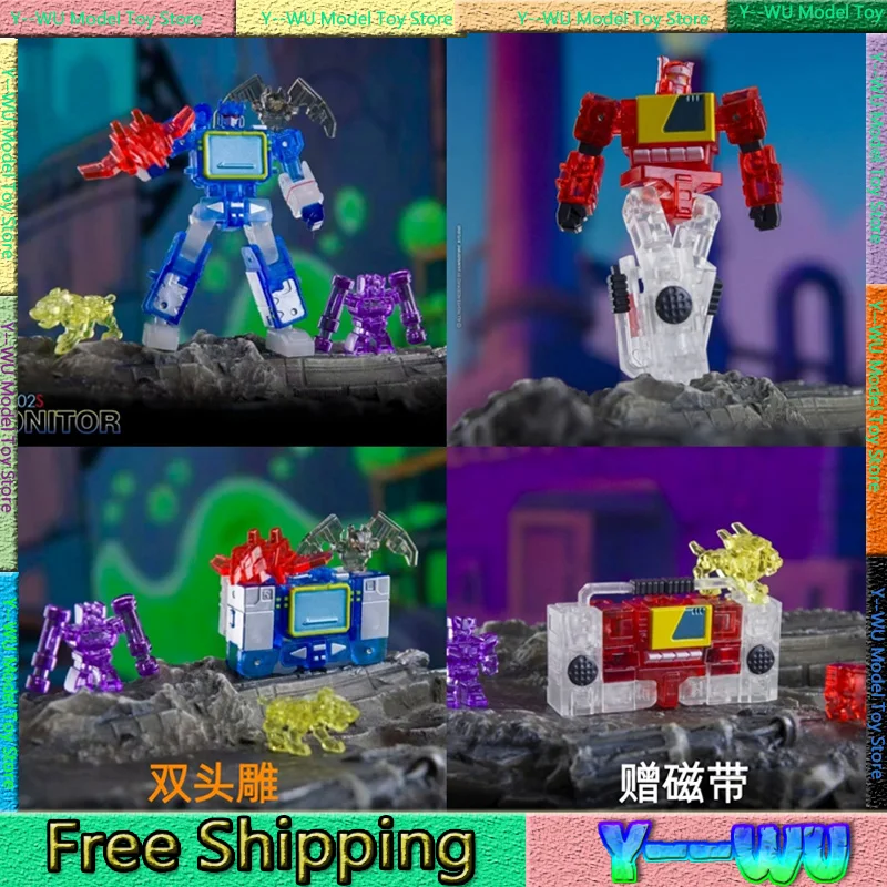جديد في المخزون Dr.Wu التحول اللعب DW-E16S الصوت ماستر Soundwave رصد أنيمي عمل نموذج لجسم هالوين هدية الكريسماس