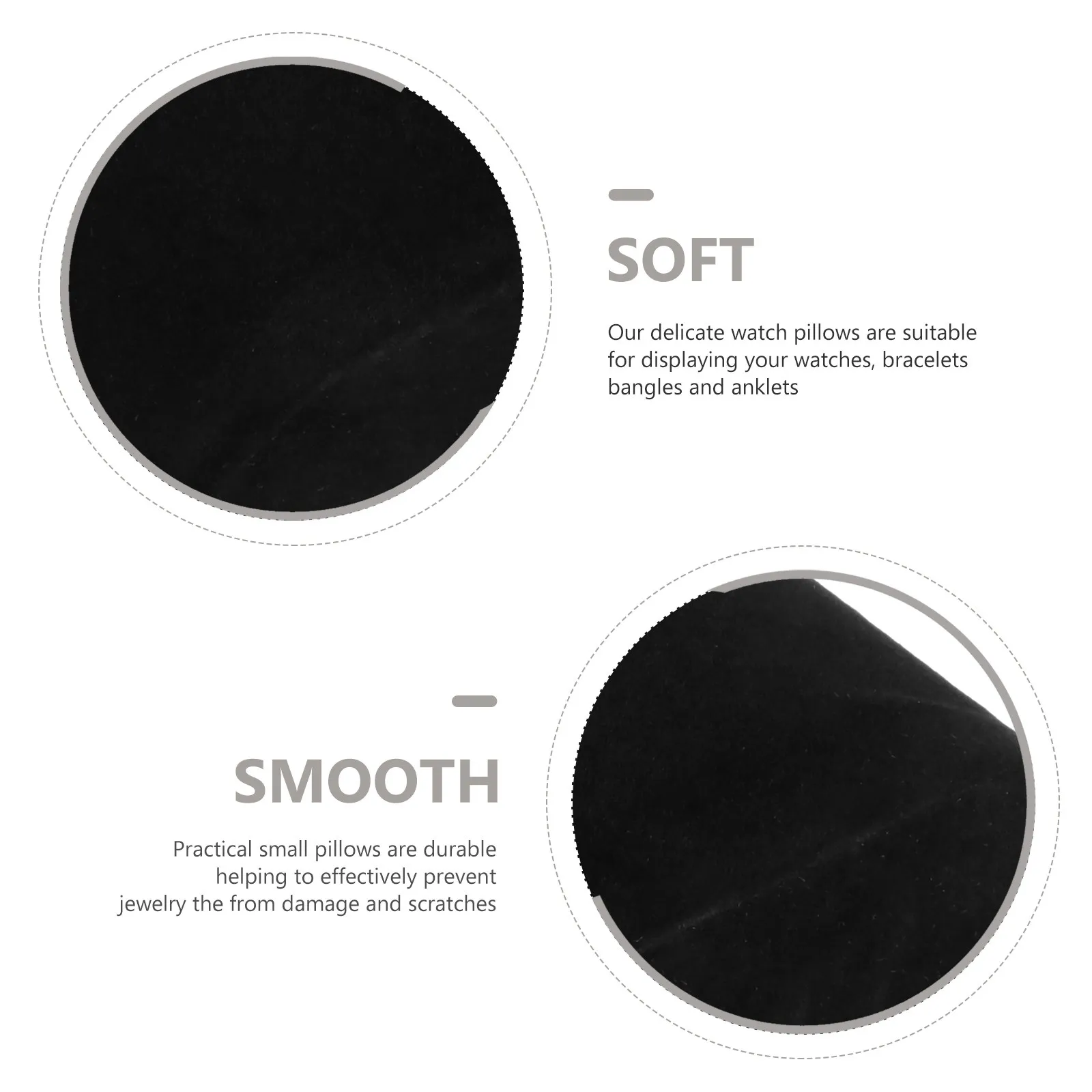 

10Pcs Watch Pillow Soft Wear-Resistant Display Cushions for Jewelry Box Bracelets Watches Necklaces Watch Pillow