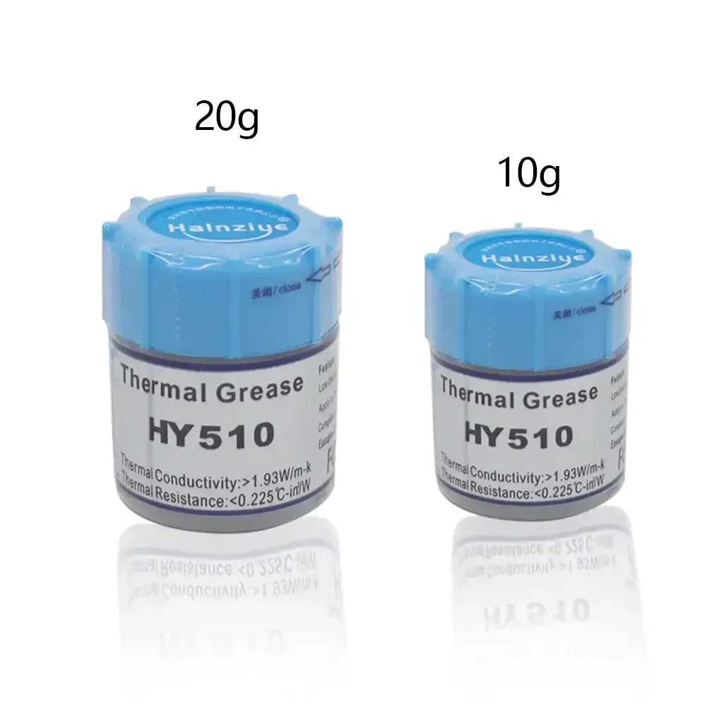 HY510 10g/20g Grey Silicone Compound Thermal Paste Conductive Grease Heatsink For CPU GPU Chipset Notebook Cooling with Scraper