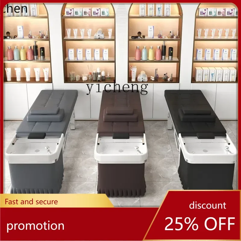 

YFY Lying Completely Thai Assembly Massage Shampoo Bed MEq Hair Salon Flushing Bed