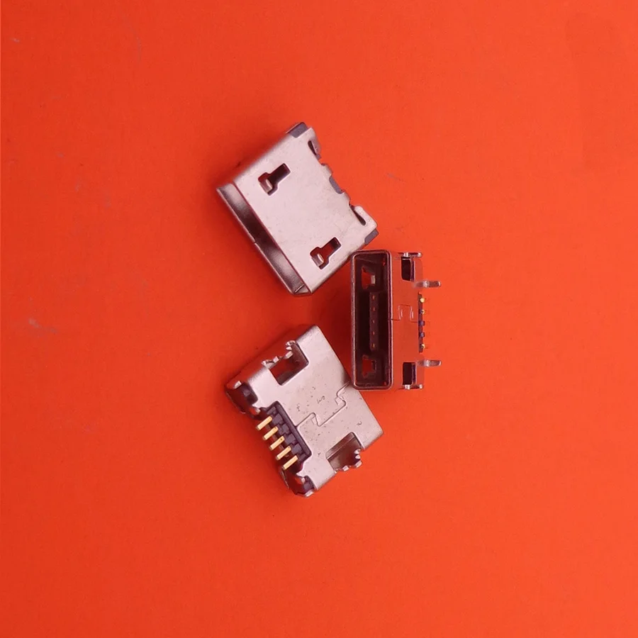 

10 шт. MICRO 5PIN USB-порт для зарядки USB-разъем с квадратным отверстием для DJI Royal 2 PRO air, гнездовой разъем питания