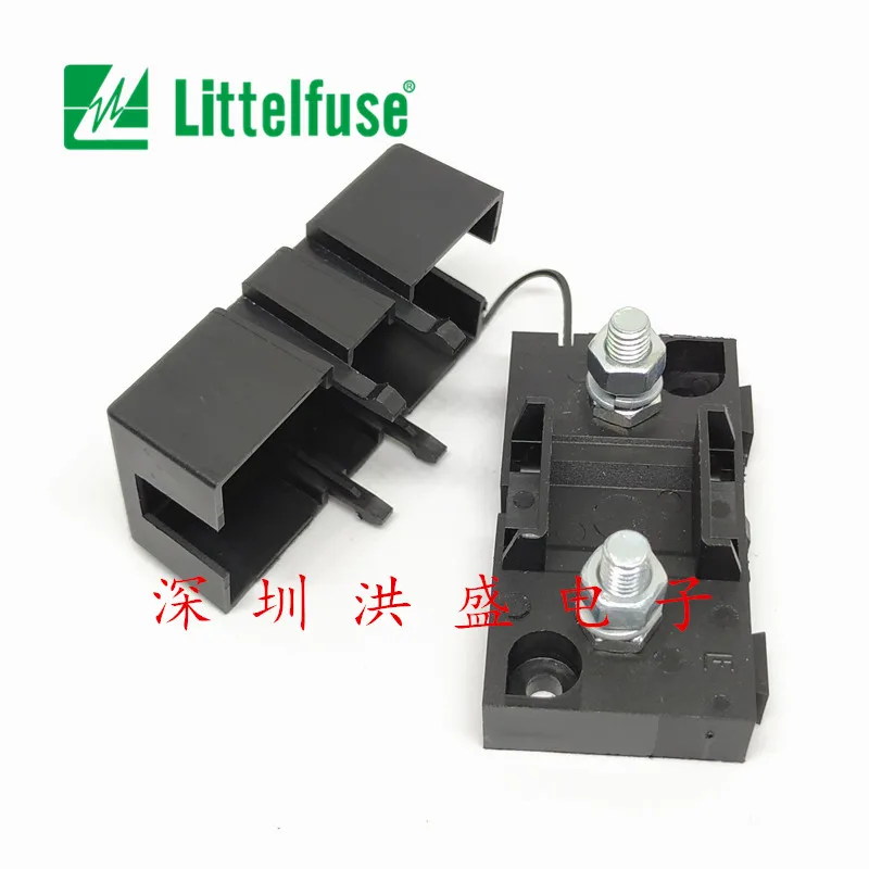 Littelfuse 498 Series MIDI Small Bolt Type Car Fuse + Fuse Base Auto Fuse 30A 40A 50A 60A 70A 80A 100A 125A 150A 175A 200A 32V