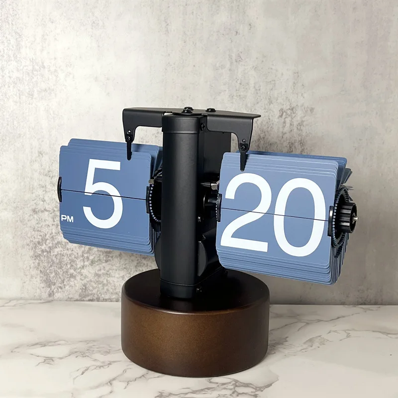 Creative Flip Desktop Clock Flip Clock Retro Flip Clock Automatic