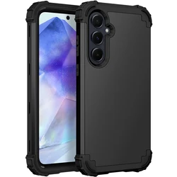 Heavy Duty Hybrid Sturdy Armor Defender High Impact Shockproof Protective Case For Samsung Galaxy A55 5G/A35 5G Cover