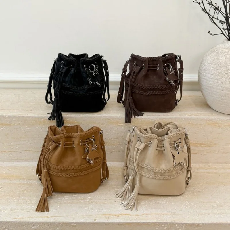 

Classic Woven Leather Handbag For Women Textured Designer Inspired Crossbody Bag