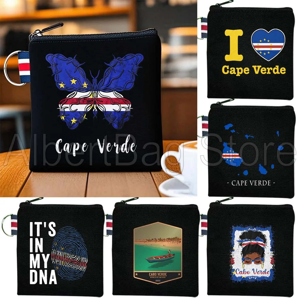 

Cape Verde Flag Map Verdean Cidade Velha Canvas Cosmetic Makeup Toilet Bag Pencil Case Pouch Key Coin Purse Storage Cotton Bag