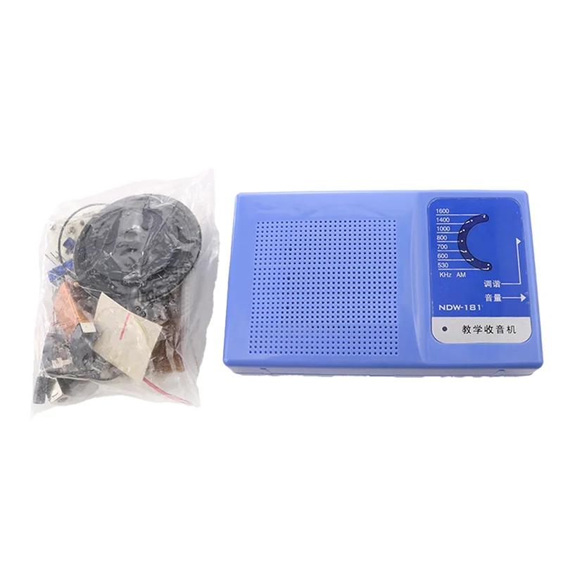 

Radio Receiver 6 Transistor Schematic+Enclosure Speaker DIY Kit-AA70