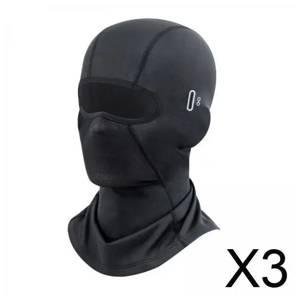 

Full Face Ski Mask Windproof Balaclava Headwear Polyester Fleece Breathable for Motorcycle Riding