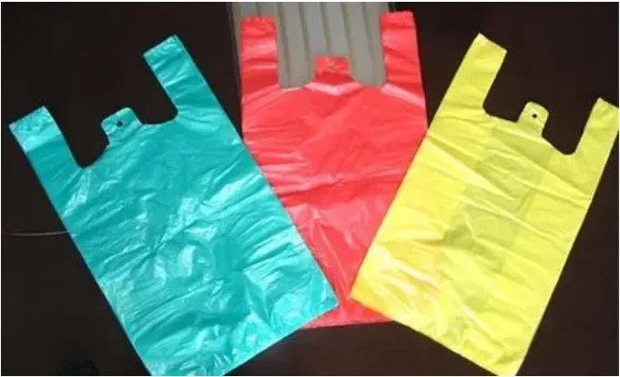 Shopping Bag Bag Making Machine SS Biodegradable PP T-shirt Supermarket Plastic Plastic Bag Production Line General