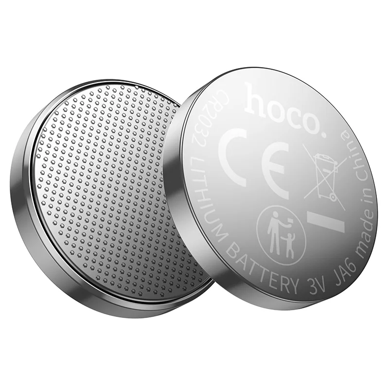 HOCO 5PCS/set CR2032 CR2025 3V Lithium Coin Battery For Watch Toy Calculator Car Key Remote Control Button Coin Cells JA6 JA7