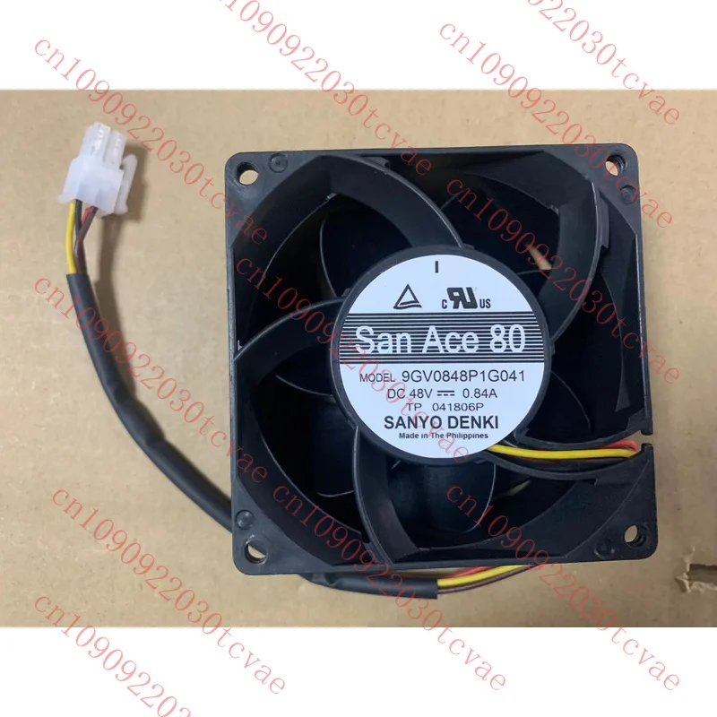 

1 шт. для Sanyo 9GV0848P1G041 DC48V 0,84A 8038 80X80MM охлаждающий вентилятор