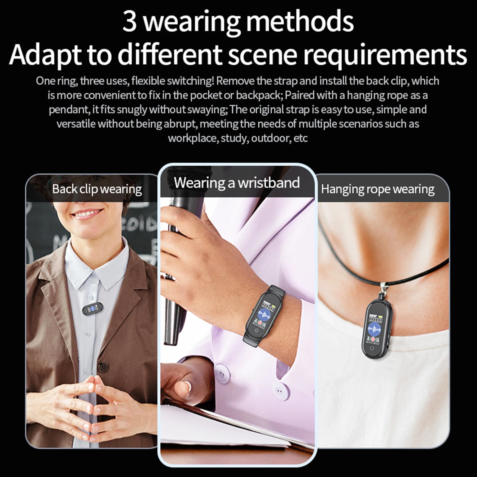Portable Voice Recorder Noise- - Smartwatch Noise Watches recension och pris